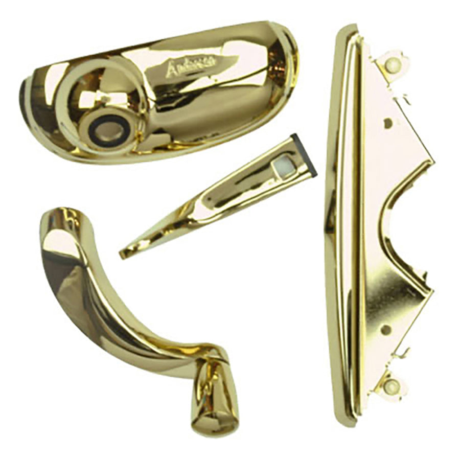 Hardware Pack, EZ, Estate Style - Bright Brass - Hardware Pack, EZ, Estate Style - Bright Brass