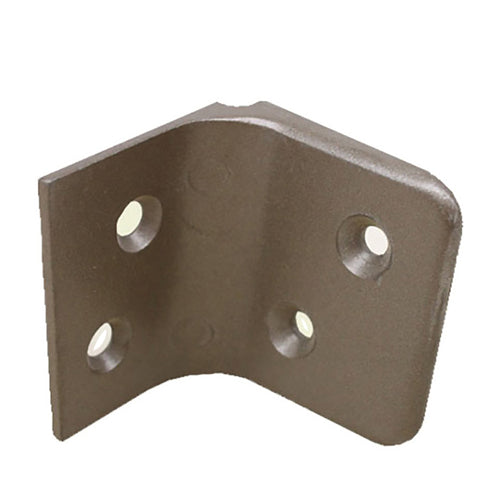Andersen Left-hand Stationary Door Panel Bottom Bracket - Stone - Andersen Left-hand Stationary Door Panel Bottom Bracket - Stone
