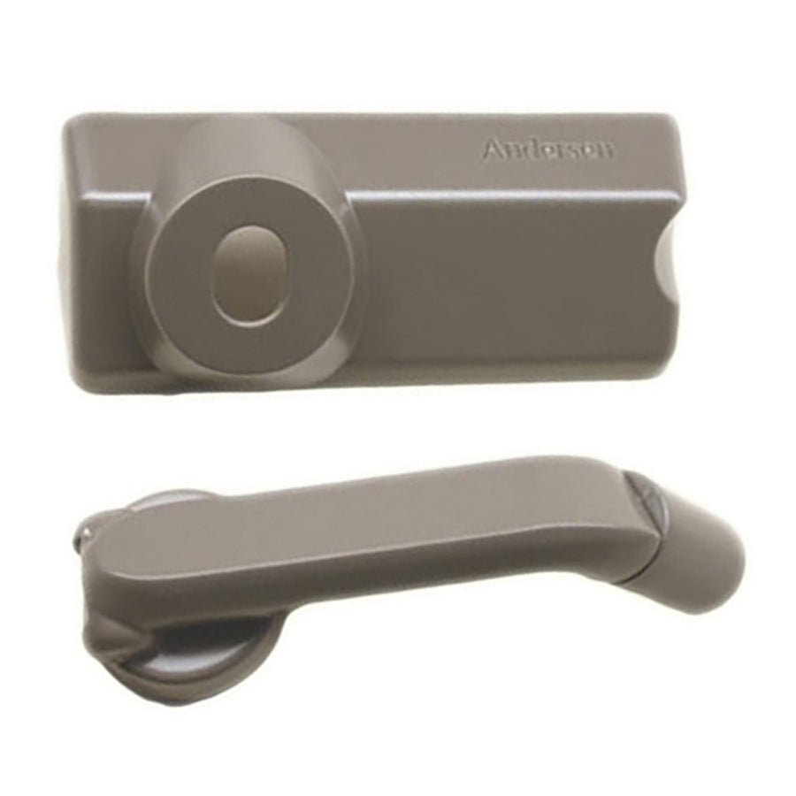 Andersen Awning Window Handle and Cover For Perma Shield Windows Contemporary Style Stone Handle - Andersen Awning Window Handle and Cover For Perma Shield Windows Contemporary Style Stone Handle