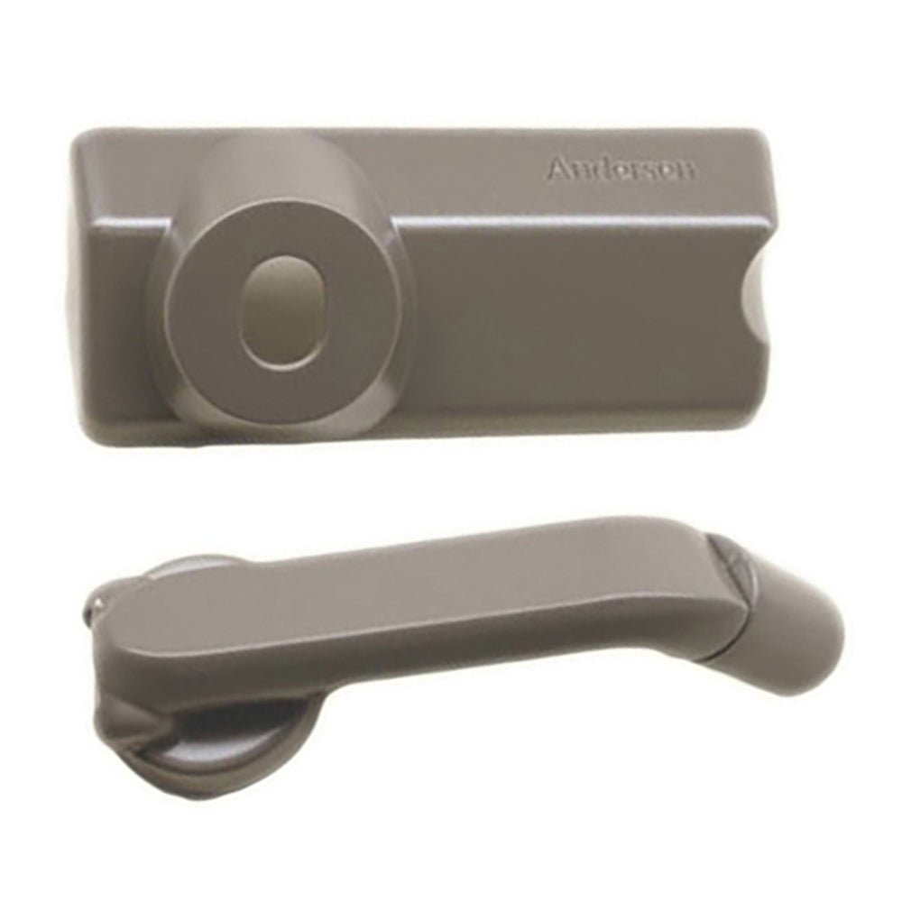Andersen Awning Window Handle and Cover For Perma Shield Windows Contemporary Style Stone Handle - Andersen Awning Window Handle and Cover For Perma Shield Windows Contemporary Style Stone Handle