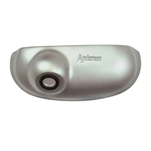 Andersen Perma-Shield Improved/E-Z Casement Windows - Operator Cover - Estate Style -  Satin Nickel - Andersen Perma-Shield Improved/E-Z Casement Windows - Operator Cover - Estate Style -  Satin Nickel