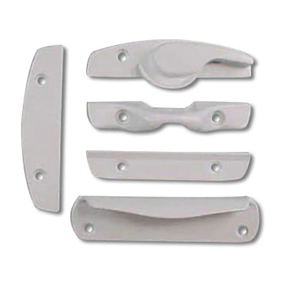 Sash Lock, Keeper and Lift, Andersen Double Hung - White - Sash Lock, Keeper and Lift, Andersen Double Hung - White