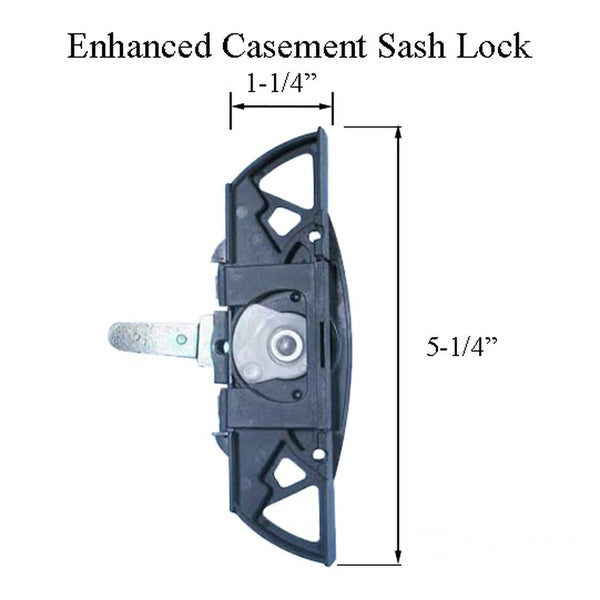 Andersen  Sash Lock For Casement Windows Perma-Shield Enhanced Casement Lower Right Sash Lock - Andersen  Sash Lock For Casement Windows Perma-Shield Enhanced Casement Lower Right Sash Lock