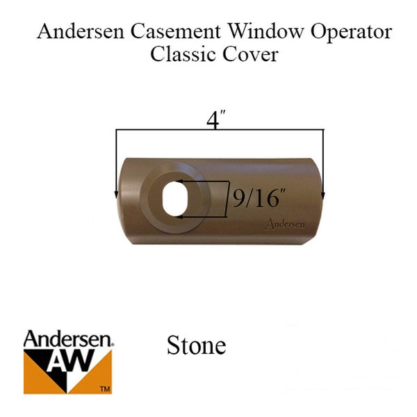 Andersen Window Operator Cover Classic Style Operator Cover For Casement Windows Stone - Andersen Window Operator Cover Classic Style Operator Cover For Casement Windows Stone