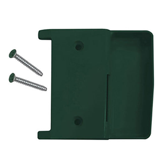 Andersen Window - Frenchwood Gliding Door - Screen Door Handle, Inside 4 Panel - Forest Green