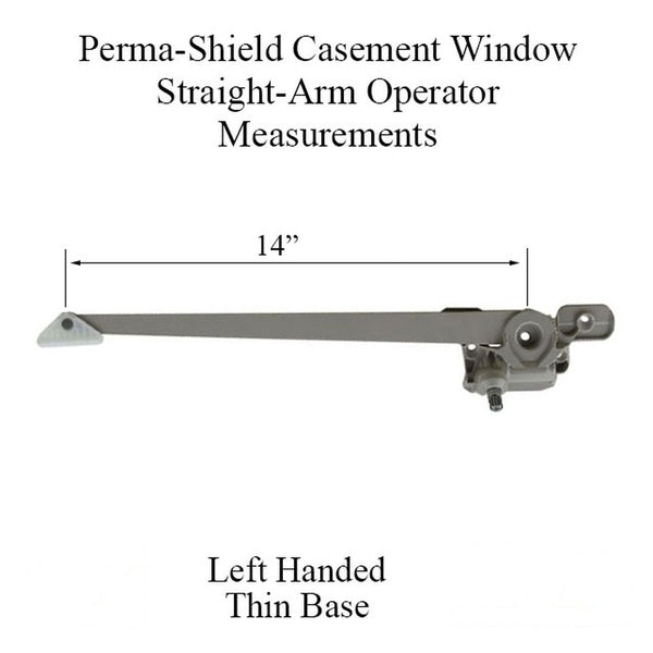 Andersen Window Operator For Casement Windows Left Straight Arm 14