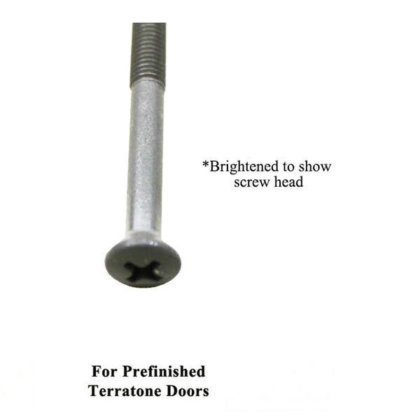 Andersen Window - Prefinished Terratone Doors - Threaded Bolt  10-32 x 2-1/8  Door Handle  - Stone - Andersen Window - Prefinished Terratone Doors - Threaded Bolt  10-32 x 2-1/8  Door Handle  - Stone