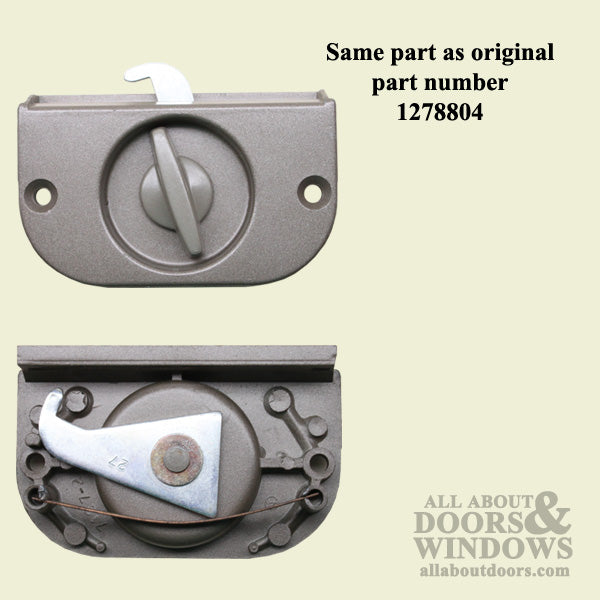 Andersen Screen Door Lock For 2 Panel Patio Screen Doors Latch and Lock Stone - Andersen Screen Door Lock For 2 Panel Patio Screen Doors Latch and Lock Stone