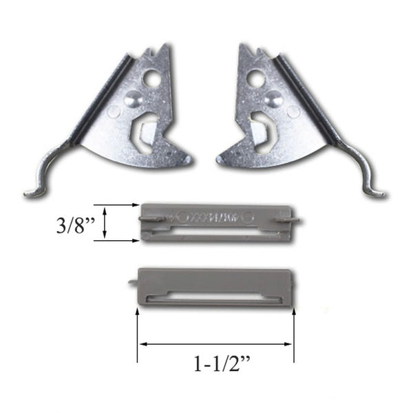ANDERSEN PERMASHIELD NARROLINE WINDOWS LATCHES INSECT SCREEN PAIR SANDTONE Pair  For Windows From 1991 to Present - ANDERSEN PERMASHIELD NARROLINE WINDOWS LATCHES INSECT SCREEN PAIR SANDTONE Pair  For Windows From 1991 to Present