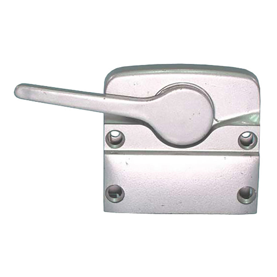Discontinued - Andersen Perma-Shield Left-Handed Sash Lock, 1966-79 - Silver - Discontinued - Andersen Perma-Shield Left-Handed Sash Lock, 1966-79 - Silver