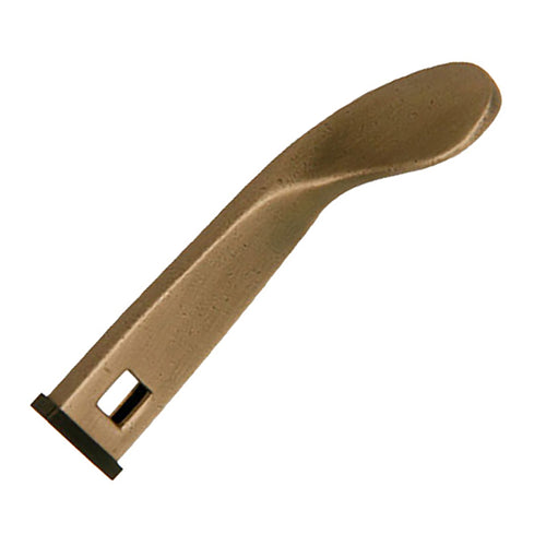 Andersen Perma-Shield Lock Handle, Estate Style - Distressed Nickel - Andersen Perma-Shield Lock Handle, Estate Style - Distressed Nickel