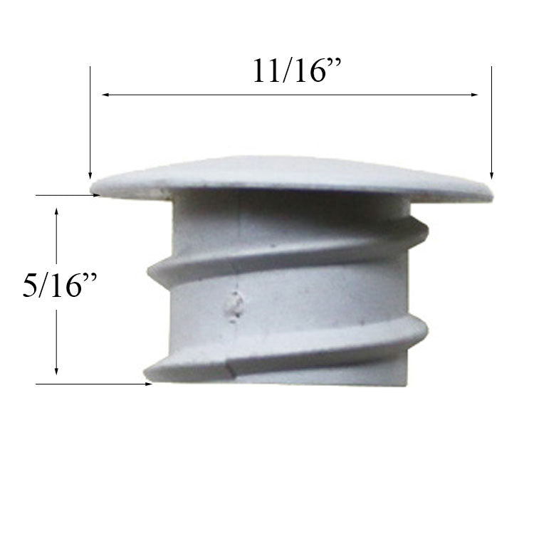 Hole Plug Andersen PSII Gliding Doors Tandem Roller Adjuster White - Hole Plug Andersen PSII Gliding Doors Tandem Roller Adjuster White