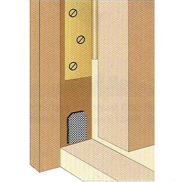 Dust Corner Pad, 1-1/4 x 2, Adhesive Back - Dust Corner Pad, 1-1/4 x 2, Adhesive Back