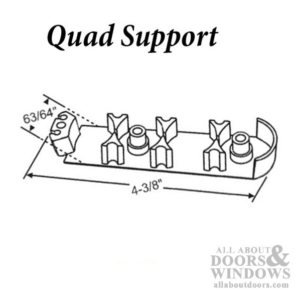 Support Cover, Quad Coil Spring, 1 inch Pocket - White - Support Cover, Quad Coil Spring, 1 inch Pocket - White