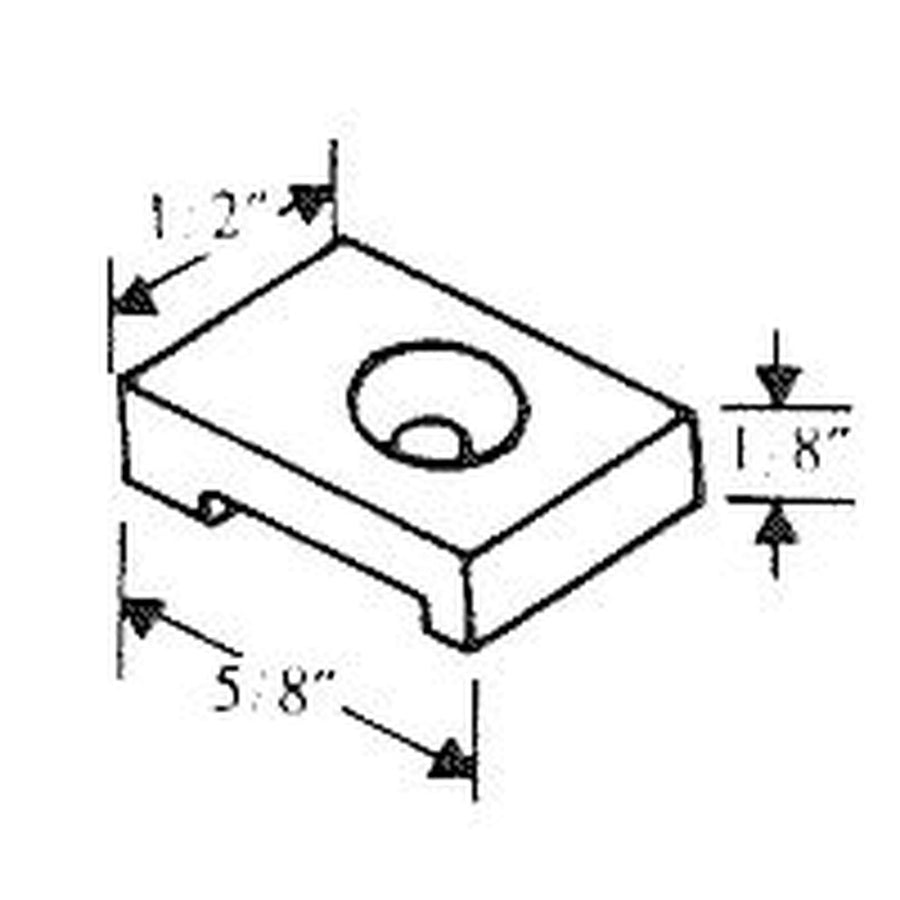Reynolds Guide, Nylon With Hole - Reynolds Guide, Nylon With Hole