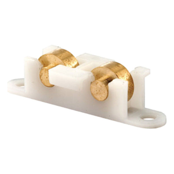 Roller Assembly (Flat) - Sliding Windows, Nylon / Brass - Roller Assembly (Flat) - Sliding Windows, Nylon / Brass