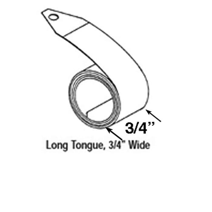 Certainteed Coiled Spring, Long Tongue 3/4 Wide - Choose Weight - Certainteed Coiled Spring, Long Tongue 3/4 Wide - Choose Weight