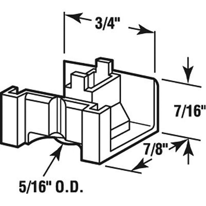 Roller Assembly (Flat) - Sliding Windows, Nylon / Steel - Roller Assembly (Flat) - Sliding Windows, Nylon / Steel