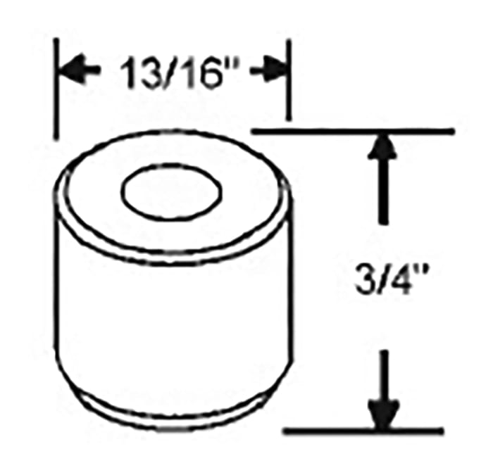 Balance Drum, 13/16 x 3/4 - Certainteed - Balance Drum, 13/16 x 3/4 - Certainteed