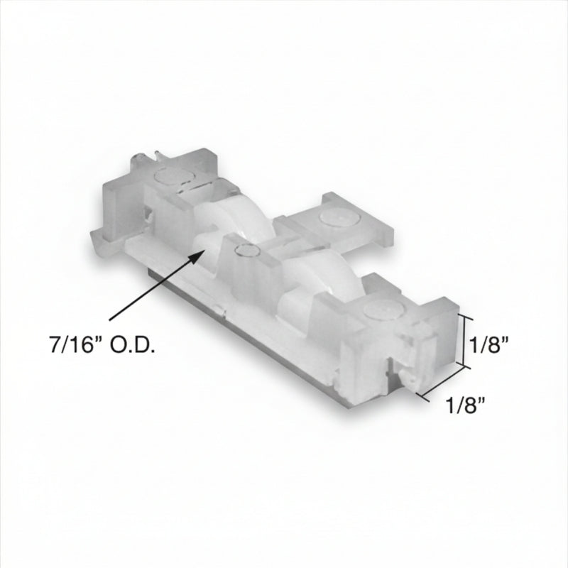 Roller Assembly (Flat) - Nylon for Sliding Windows - Roller Assembly (Flat) - Nylon for Sliding Windows
