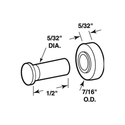 Roller (Flat) - Sliding Windows, Nylon - Roller (Flat) - Sliding Windows, Nylon