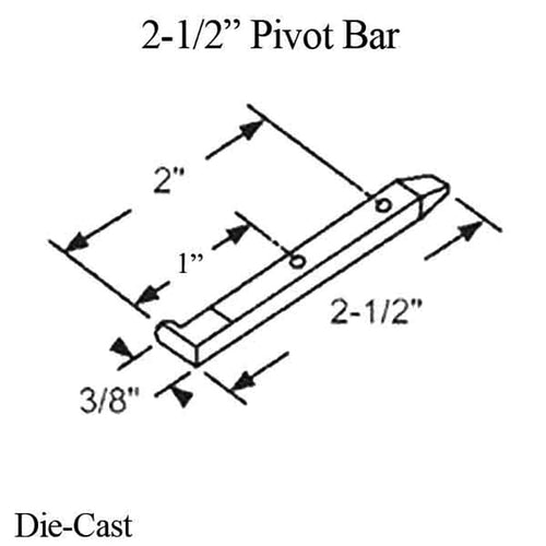 Pivot Bar, 2-1/2