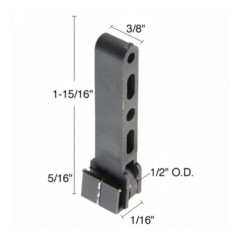 Roller Assembly (Flat) - Sliding Windows, Vertical Rail - Nylon - Roller Assembly (Flat) - Sliding Windows, Vertical Rail - Nylon
