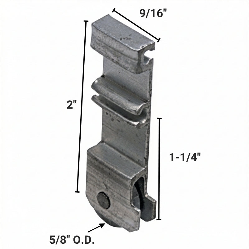Roller Assembly (Flat) - Sliding Windows, Vertical Rail - Aluminum / Steel Ball Bearing - Roller Assembly (Flat) - Sliding Windows, Vertical Rail - Aluminum / Steel Ball Bearing