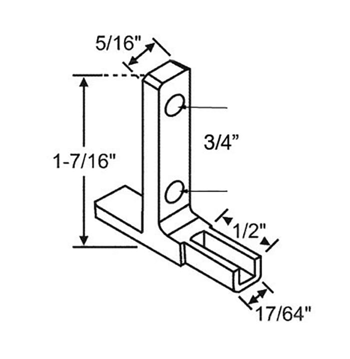 Acorn Window Pivot Bar, Zinc Die Cast - Acorn Window Pivot Bar, Zinc Die Cast
