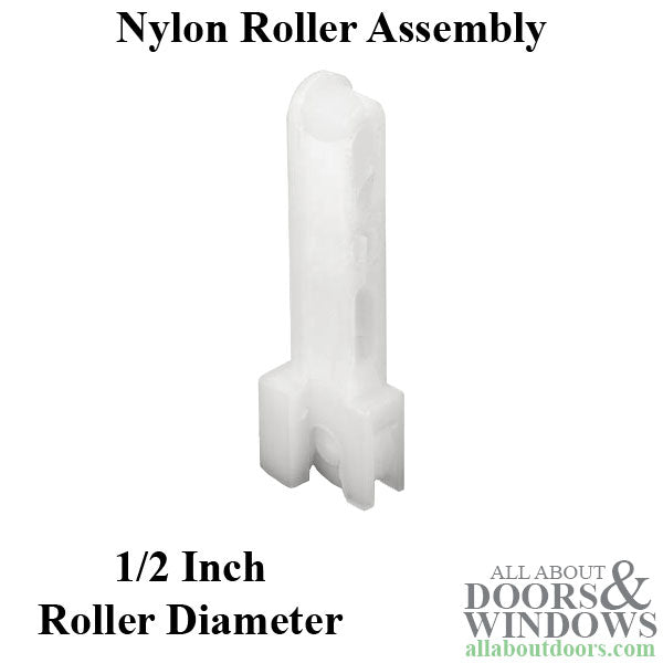 Roller Assembly (Flat) - Sliding Windows, Vertical Rail - Nylon - Roller Assembly (Flat) - Sliding Windows, Vertical Rail - Nylon
