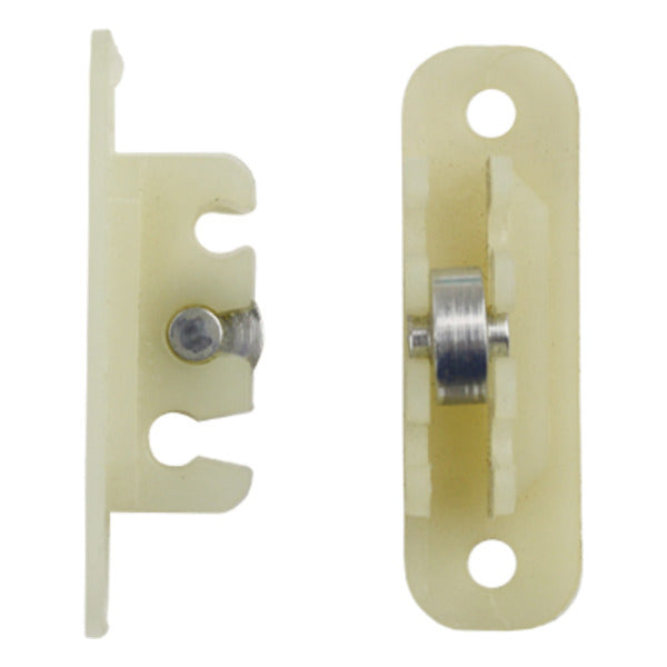 Metal wheel roller assembly for sliding windows, 3 position, plastic housing - Metal wheel roller assembly for sliding windows, 3 position, plastic housing