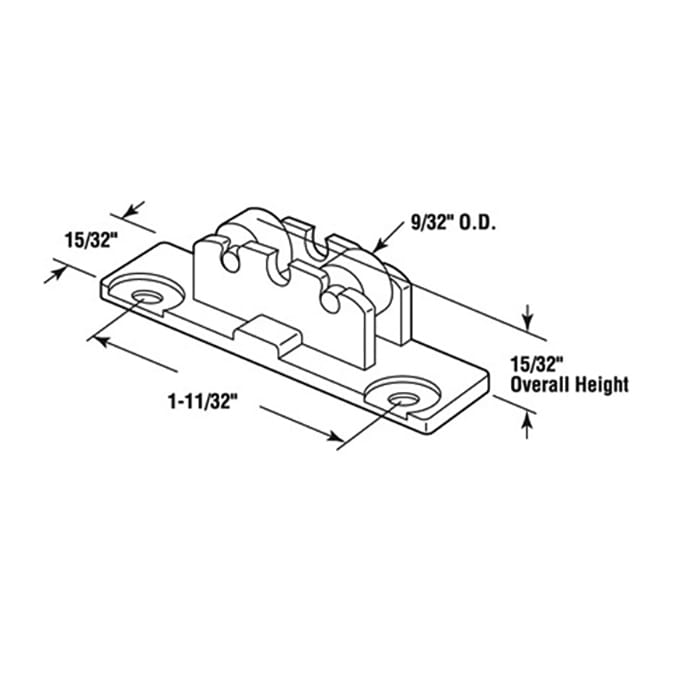 Roller Assembly (Flat) - Sliding Windows, Nylon / Steel - Roller Assembly (Flat) - Sliding Windows, Nylon / Steel