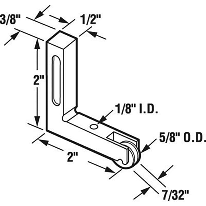 Roller Assembly (Grooved) - Sliding Windows, Vertical Rail - Diecast / Nylon - Roller Assembly (Grooved) - Sliding Windows, Vertical Rail - Diecast / Nylon