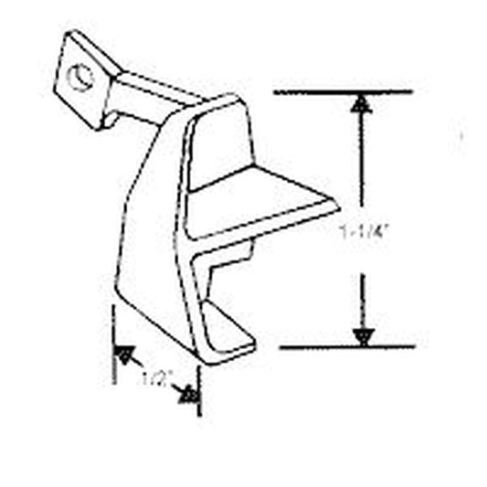 Snap Latch, Black - Pair