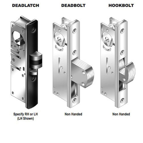 Deadbolt Lock, 1-1/8 Inch, w/ Radius Faceplate Store Front Door - 2 colors - Deadbolt Lock, 1-1/8 Inch, w/ Radius Faceplate Store Front Door - 2 colors