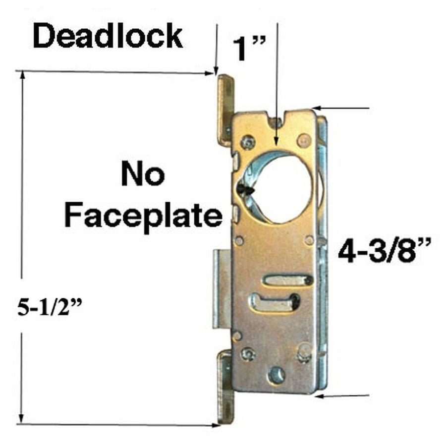 Commercial Deadbolt, Replacement  DeadLock, No Faceplate - Commercial Deadbolt, Replacement  DeadLock, No Faceplate