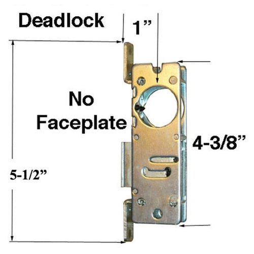 Commercial Deadbolt, Replacement  DeadLock, No Faceplate - Commercial Deadbolt, Replacement  DeadLock, No Faceplate