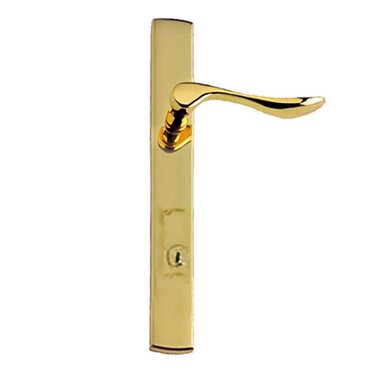 G-U Venice Handle & 30mm Plate, Active, Key & Thumbturn (Handle Above Cylinder) Choose Color