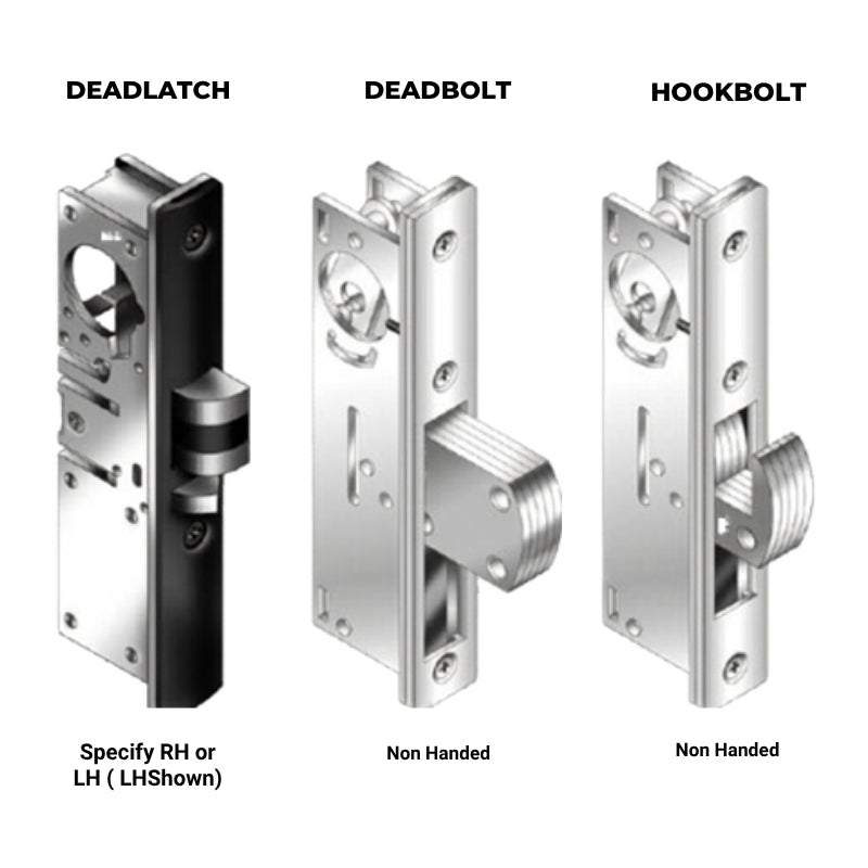 Deadbolt  Lock, 1-1/8 Inch Backset - No Face plate - Deadbolt  Lock, 1-1/8 Inch Backset - No Face plate