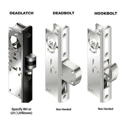 Deadbolt  Lock, 1-1/8 Inch Backset - No Face plate - Deadbolt  Lock, 1-1/8 Inch Backset - No Face plate