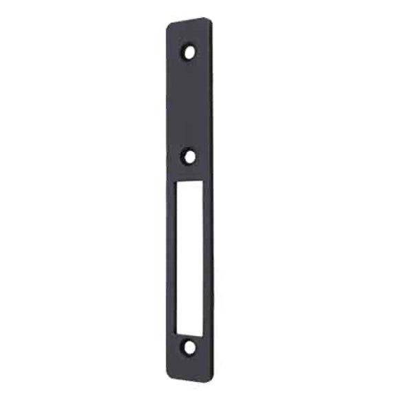 Left Beveled Deadbolt Lock Faceplate, Choose Color - Left Beveled Deadbolt Lock Faceplate, Choose Color