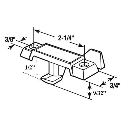 Sweep Latch, 1/2