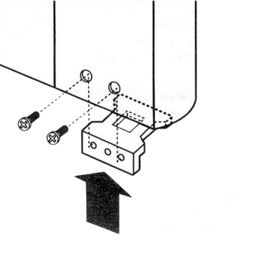 Nylon Threshold and Header Bolt Guides for Square Bolts - Nylon Threshold and Header Bolt Guides for Square Bolts