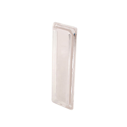 Pass-Thru Finger Pull - Vinyl Window Tilt Latch Hardware, Plastic - Clear - Pass-Thru Finger Pull - Vinyl Window Tilt Latch Hardware, Plastic - Clear