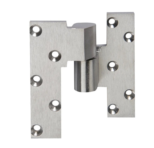 Rixson 3/4 inch offset Intermediate Hinge, Right hand  Satin Chrome US26D