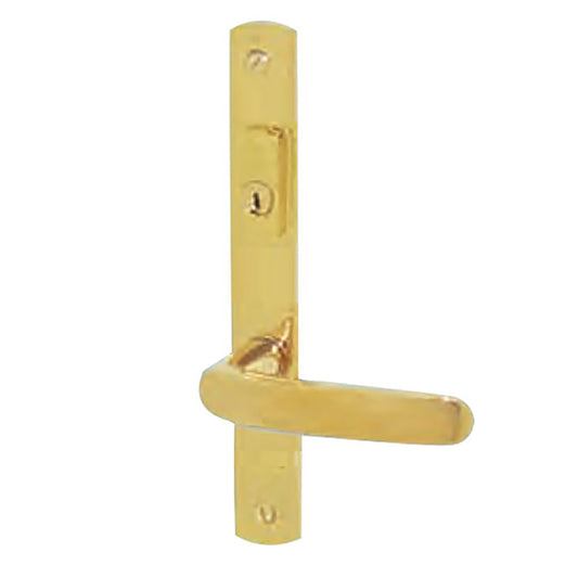 G-U Allegro Handle & 30mm Plate, Active, Key & Thumbturn (Handle Below Cylinder) Choose Color
