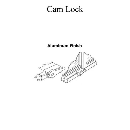 Sliding Window Cam Lock - Choose Color - Sliding Window Cam Lock - Choose Color