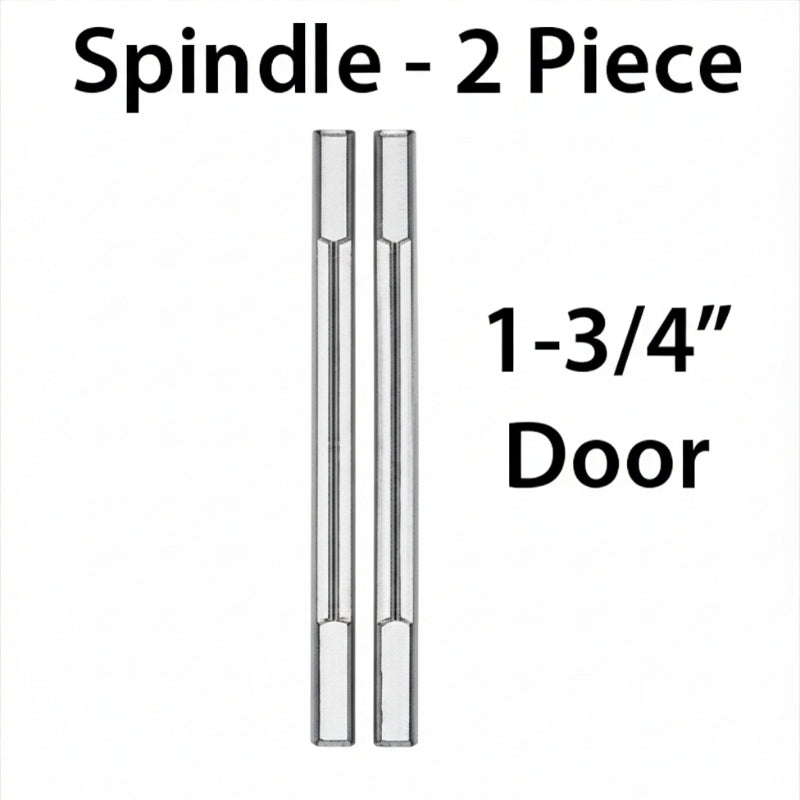 Spindle, 1-3/4 door, 5/16 Dia.  2- Piece Square - Spindle, 1-3/4 door, 5/16 Dia.  2- Piece Square