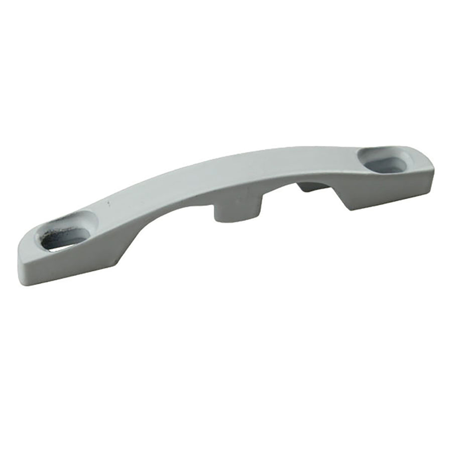 Keeper, Sash Lock 2-1/16 Screw Holes - White - Keeper, Sash Lock 2-1/16 Screw Holes - White