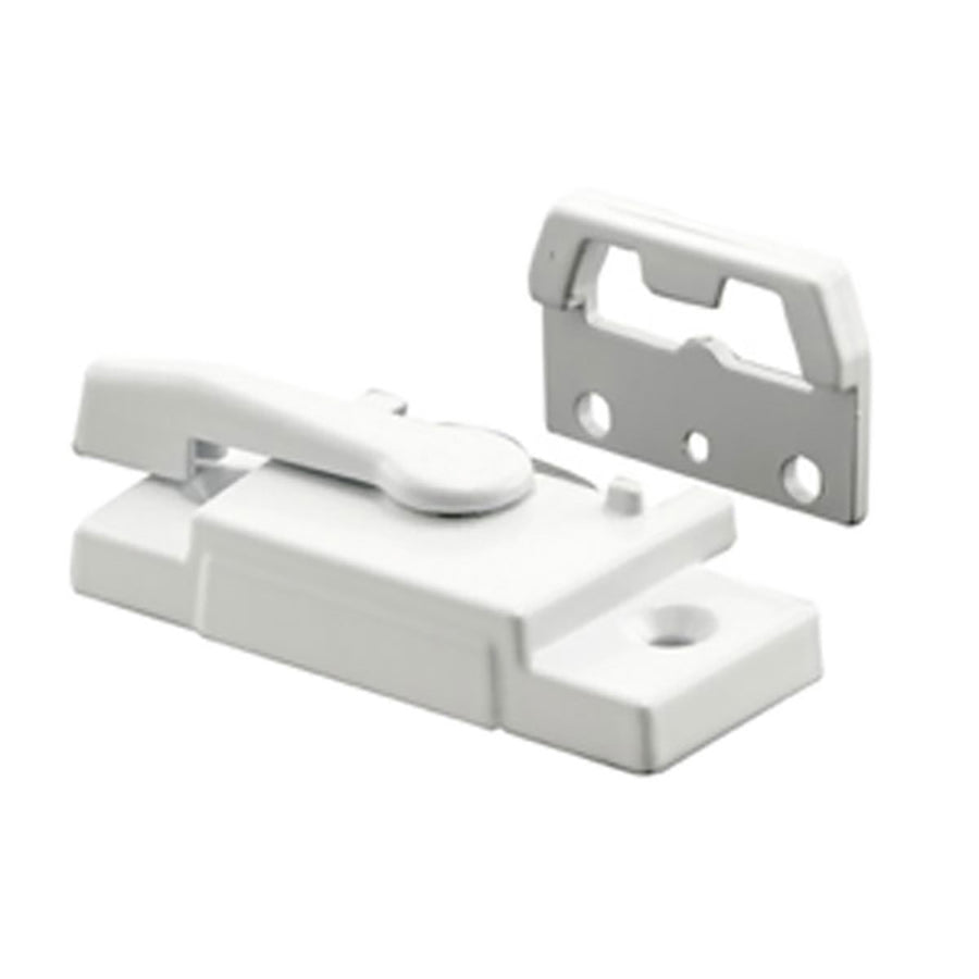 Sash / Cam Lock - Vinyl and Aluminum Sash Hardware, Diecast - White - Sash / Cam Lock - Vinyl and Aluminum Sash Hardware, Diecast - White